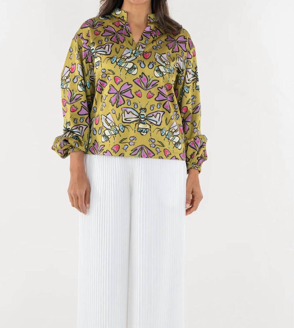 NEW EMILY MCCARTHY lolli top in dutch bee